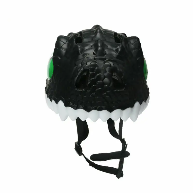 Детский велосипедный шлем с динозавром из мультфильма 2020 защитный задним