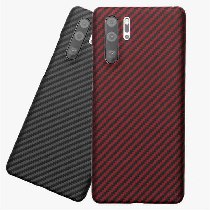 Оригинальный дизайнерский чехол из настоящего углеродного волокна для huawei P30 Pro