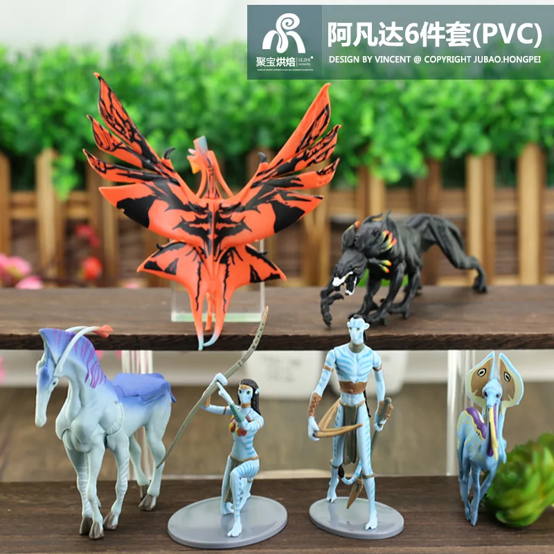 

Peripheral Movie Avatar Hand-made Toy Figurine Car Cake Baking Decoration Blind Box Treasure Gifts for Children