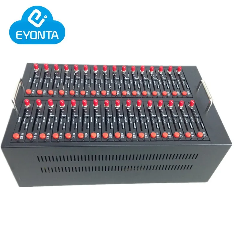 

Четырехдиапазонный 32 порта gsm модем Wavecom Q24plus отправляет массовые sms и mms Поддержка TCP протокола и зарядки GPRS