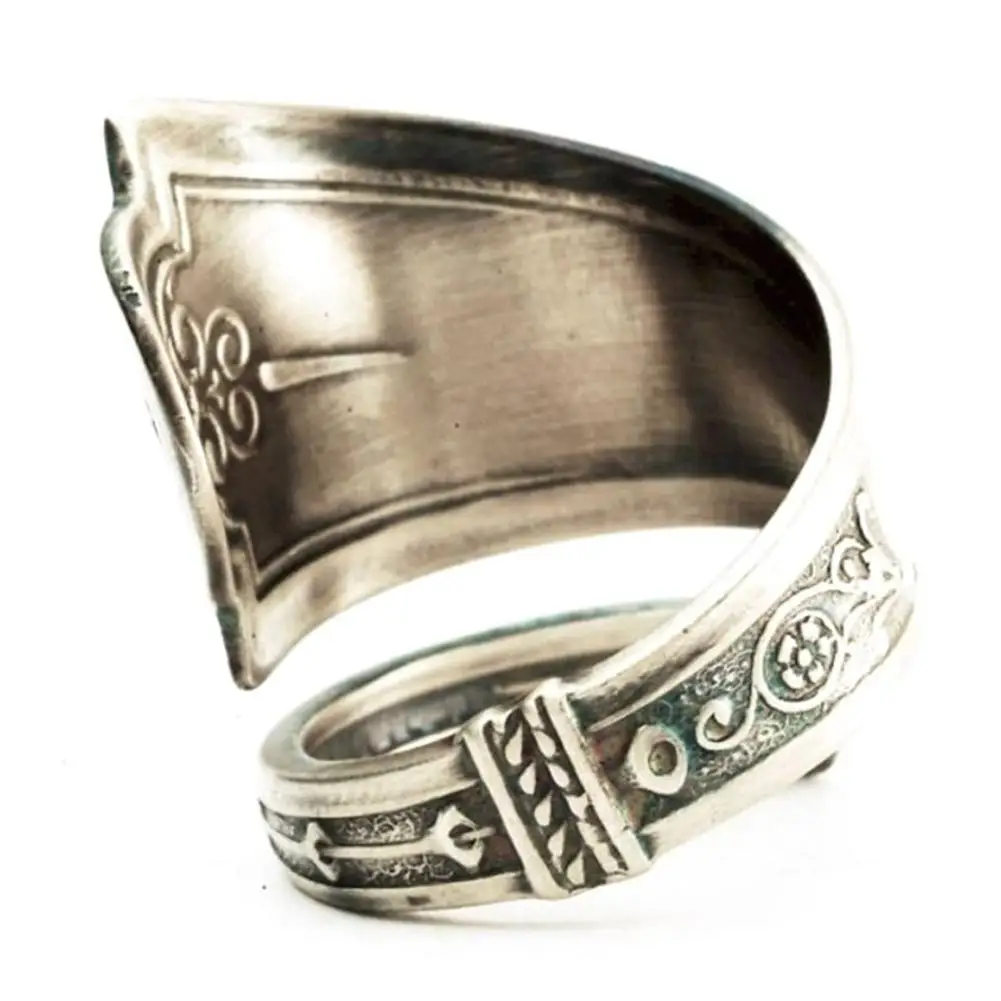 Новое кольцо с милым Купидоном в виде ангела серебряное металлическое стиле панк