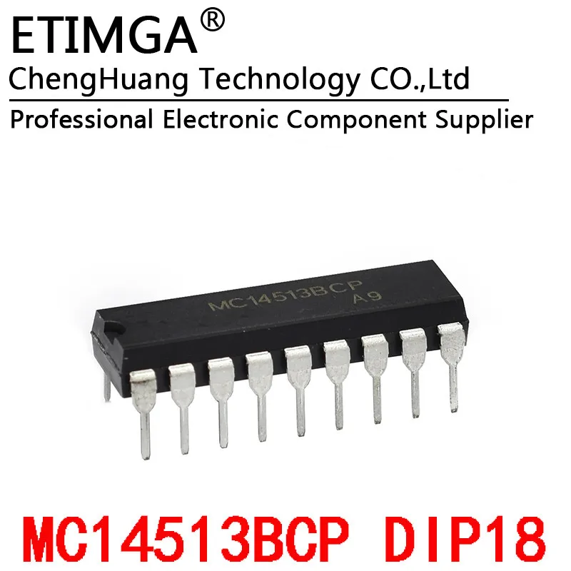 

MC14513BCP MC14513 MC14513CPG DIP-18 декодер