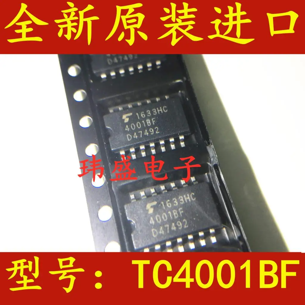 

10 шт./лот TC4001BF 4001BF SOP-14 5,2 мм CMOS