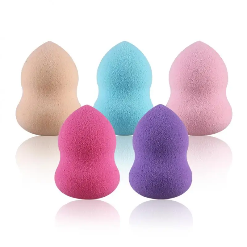 4 шт Макияж Губка Красота пудра гладкой сухой мокрой Применение профессиональная