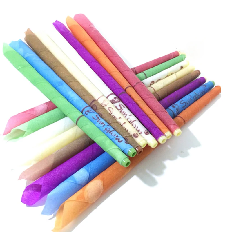 

20/40/100 pcs Ear Candles To Remove Wax Ear Wax Removal Tool Ear Candle Relax And Help Sleep Beewax Ear Hopi Candles Indiana
