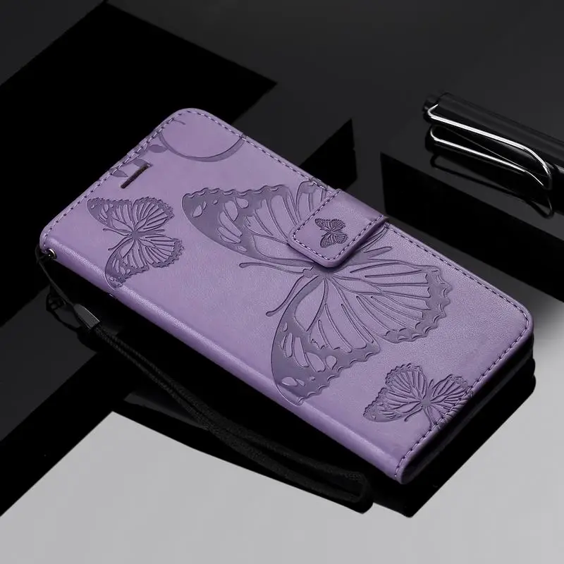 3D чехол бумажник для Samsung Galaxy Note 10 Plus 20 Ultra 3 4 8 9 S10 S20 S3 S4 S8 S9 S Lite телефона с