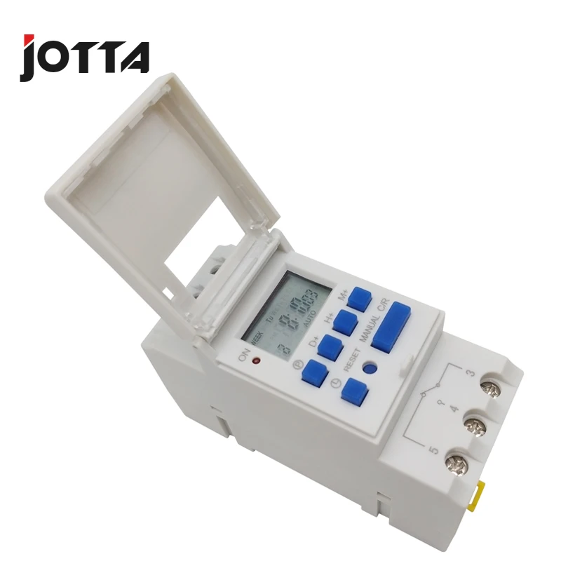 THC 15A 12V 24V 110V 220V Цифровой ЖК-дисплей недельный программируемый цифровой таймер переключатель реле времени