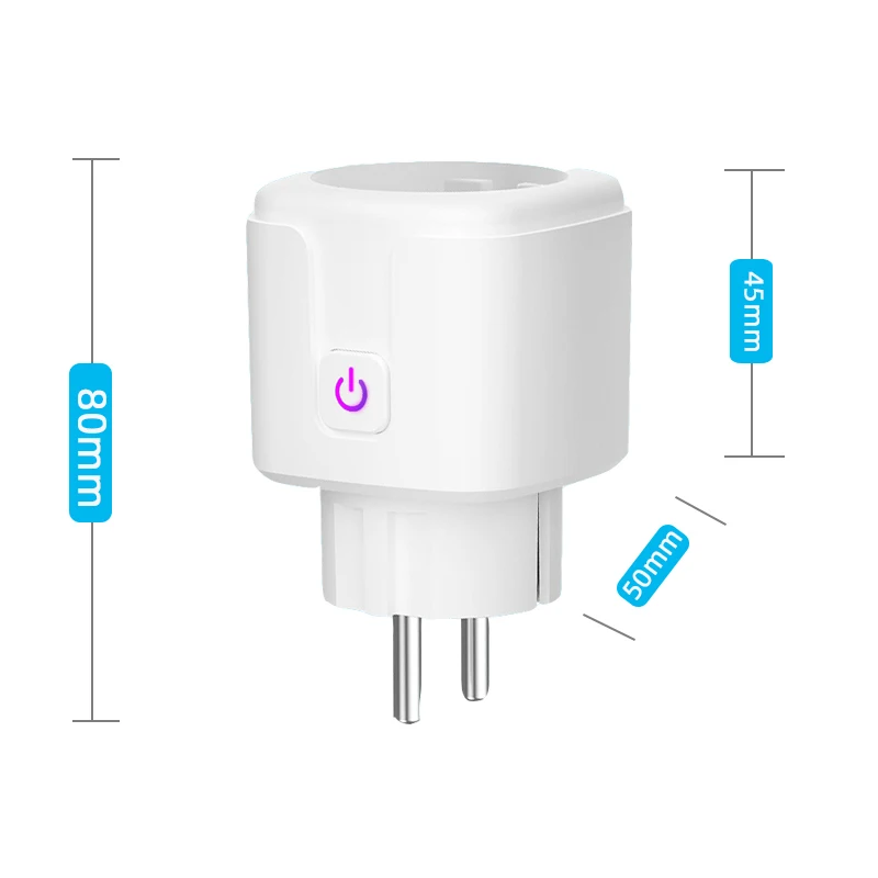 Розетка с Wi-Fi 16 А поддержкой Alexa Google Home | Электроника