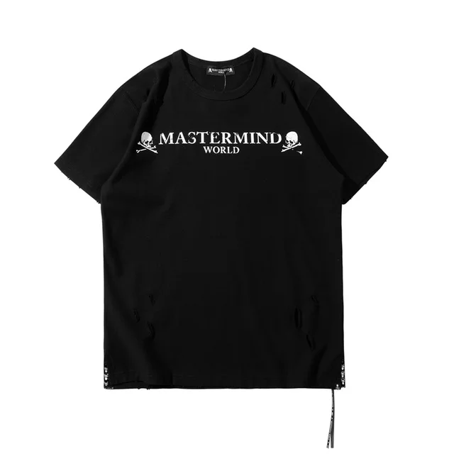 Футболка Mastermind TX353 для мужчин и женщин топ с радужной лентой логотипом черепа
