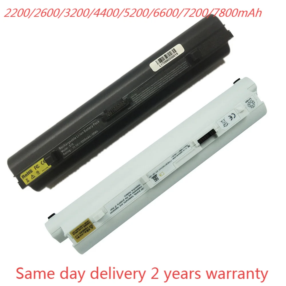 Аккумулятор для ноутбука Lenovo ideapad S10 2 2C 3C S 5200 20027 L09C3B11 L09C3Y91 L09C6Y11 L09C3B12 L09C6Y12 L09M3B11 L09S3B1