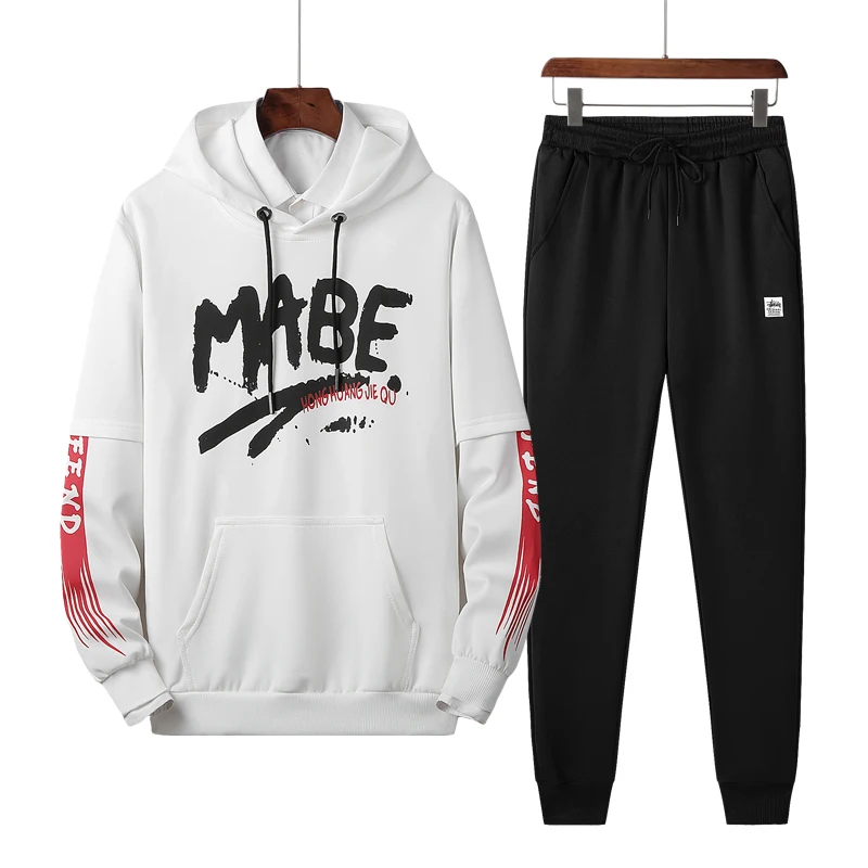 

2021 new fashion men's hoodie outdoor sports men's daily sports running wear