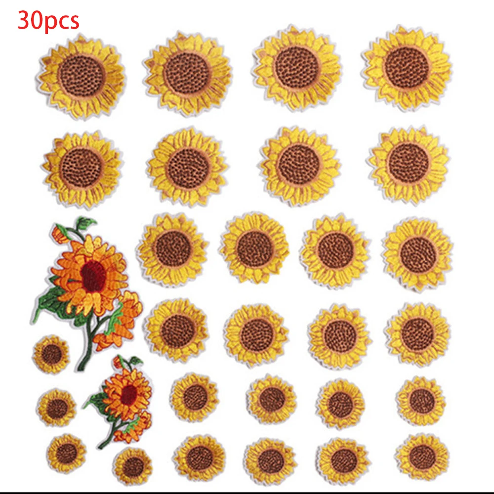 Нашивки с цветами на одежду аппликации для шитья розовые значки патчи утюга