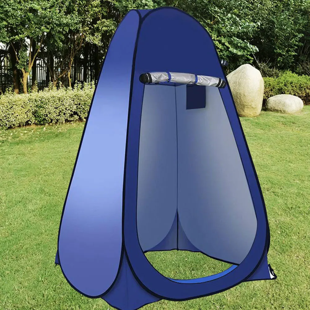 

Portable Privacy Shower Toilet Camping Pop Up Tent Camouflage Anti UV function Outdoor Dressing Tent photography Tent X172G