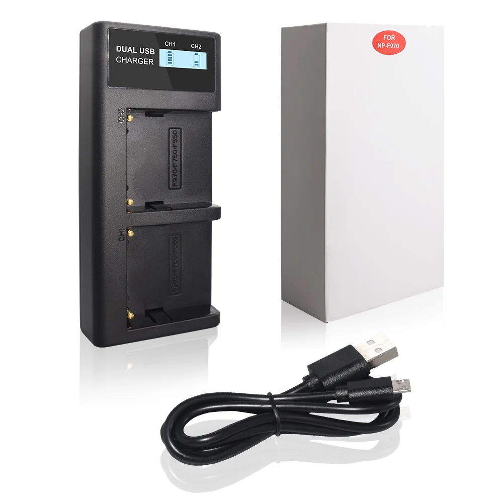 Аккумуляторная батарея PALO 100% мА · ч NP F970 7200 для Sony F960 F550 F570 F980 QM | Электроника