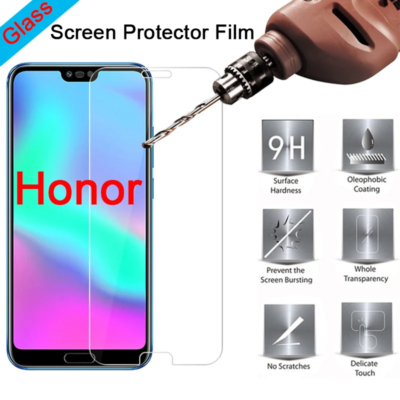 

Screen Protector for Honor 10 Lite 8X Tempered Glass for Huawei Honor 20 Pro 10i 20i Protective Glass on Honor 9 Lite 8 Light