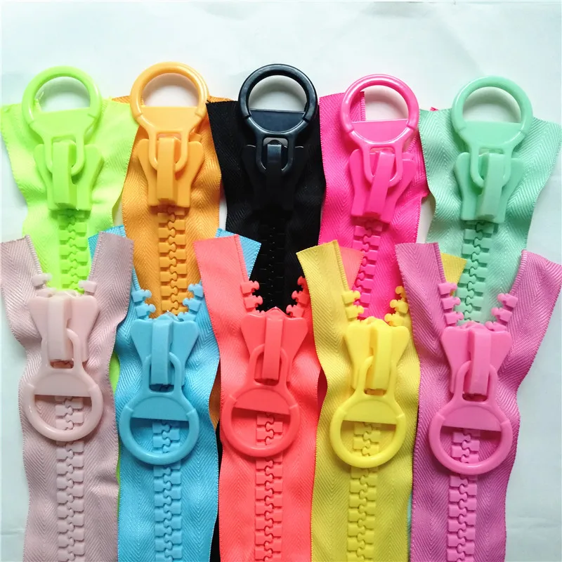 

2-10Pcs 20# Resin Zipper 25 Cm 10 Inch (32 Teeth) Cosmetic Bag Color Packaging Bag Zipper 10 Colors