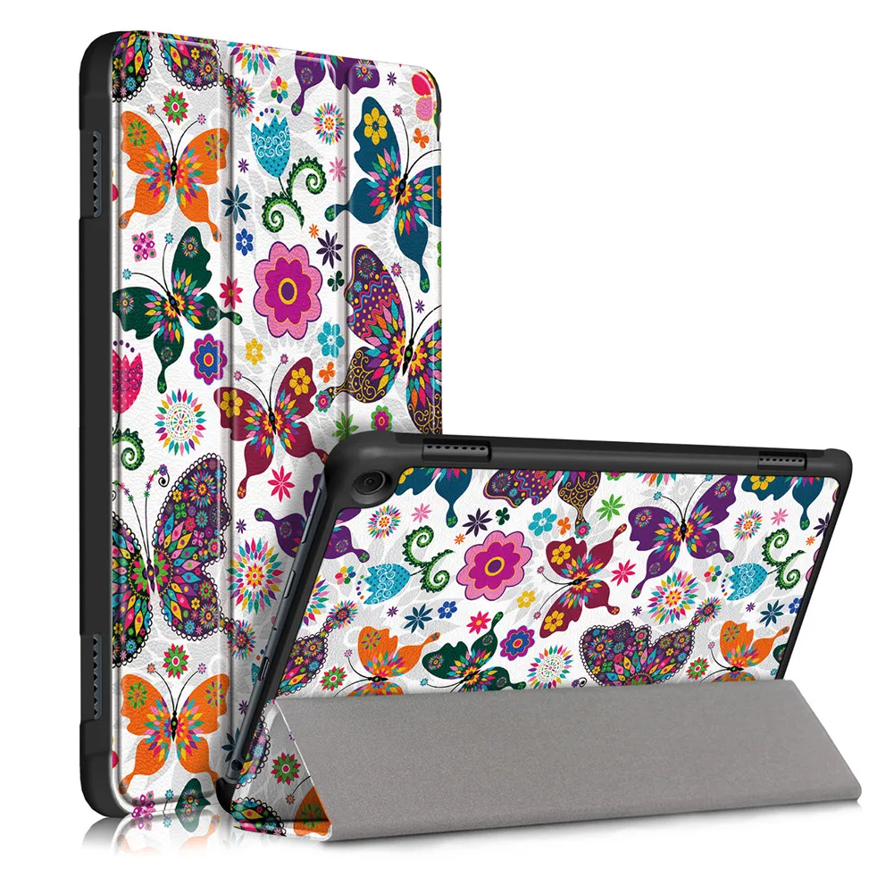 Чехол для всех-New Kindle Fire HD 8 чехол планшета Plus 2020 выпуск премиум кожа ультра тонкий