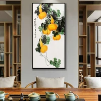 paint by number art painting by numbers wufu linmen gourd hand painted color oil painting