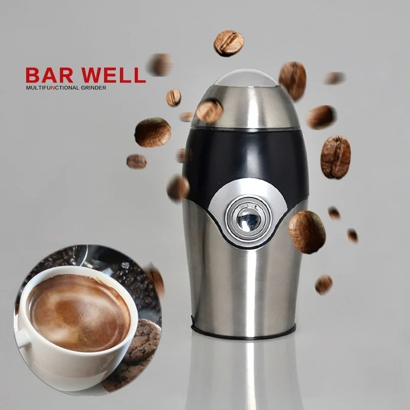 Мини кофемолка из нержавеющей стали электрическая перец соли травы специи