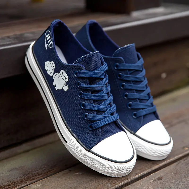 

2021 Children's Leisure Shoes Low-top Canvas Shoes Little Boys and Girls Lace-up Student Flat Shoes Fashion Kids Shoes Unisex