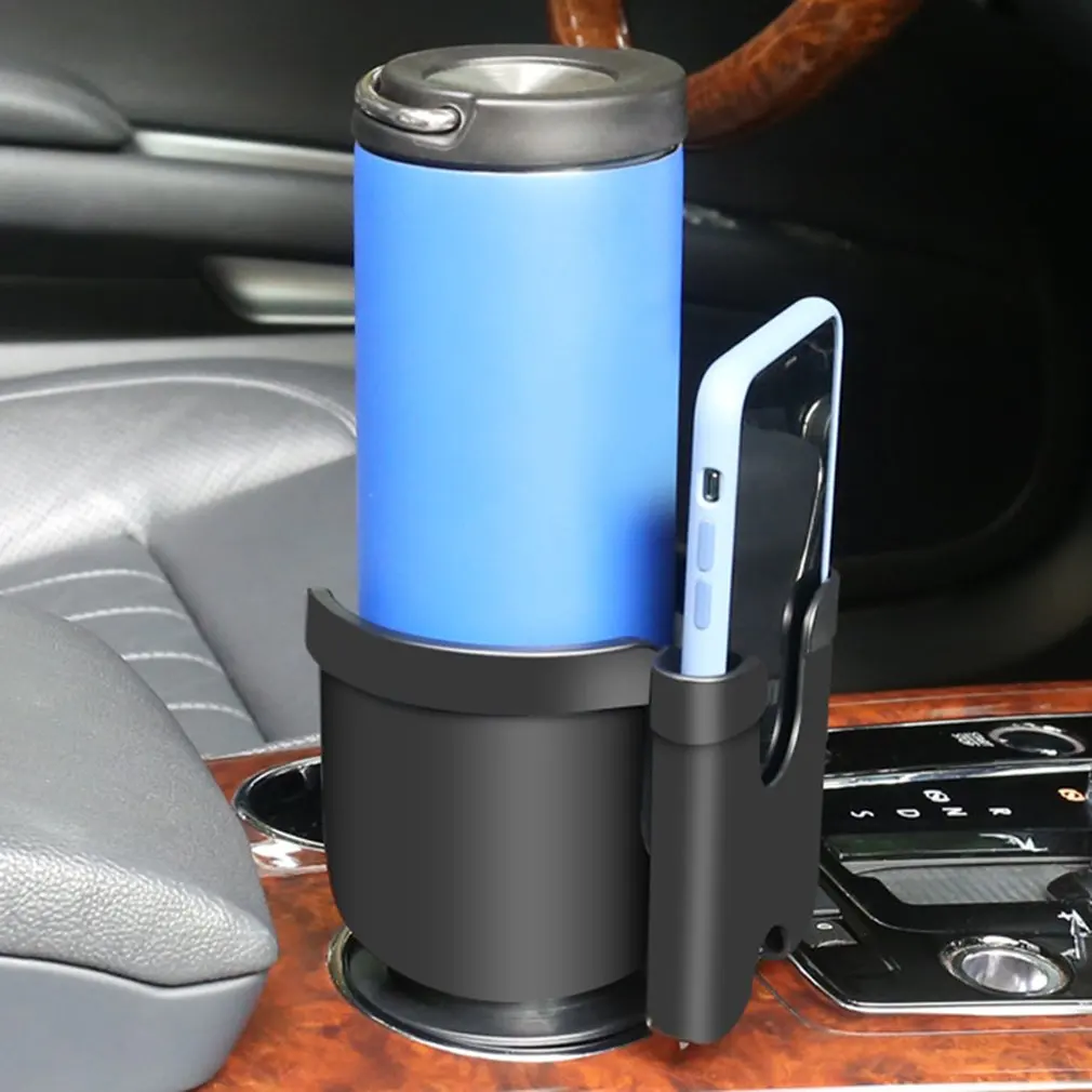 

Универсальный автомобильный держатель для напитков 2 в 1, держатель для бутылок, автомобильные аксессуары для автомобиля с держателем для т...