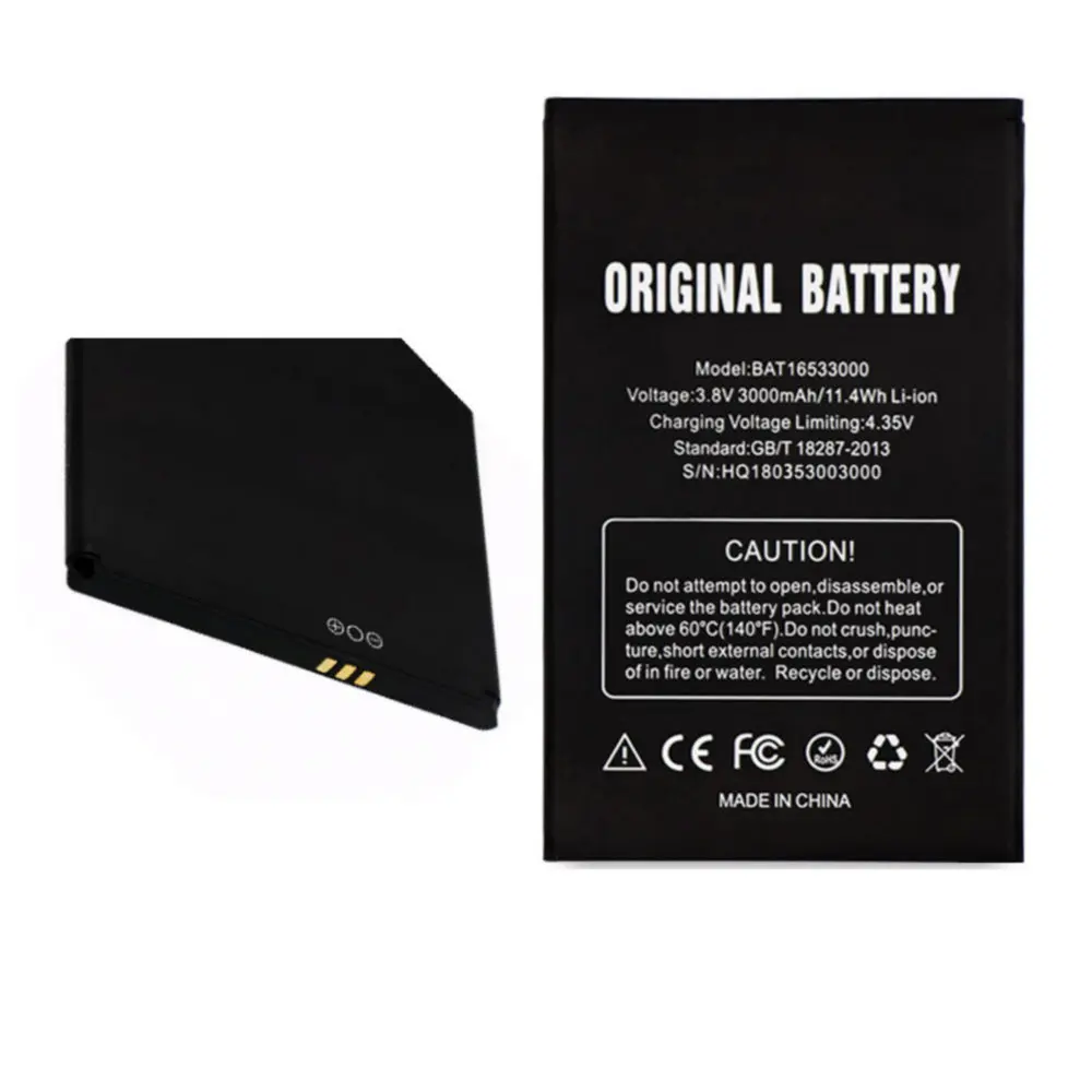 Высококачественный запасной аккумулятор подлинный BAT16533000 Для DOOGEE X9 X9S pro 5 дюйма