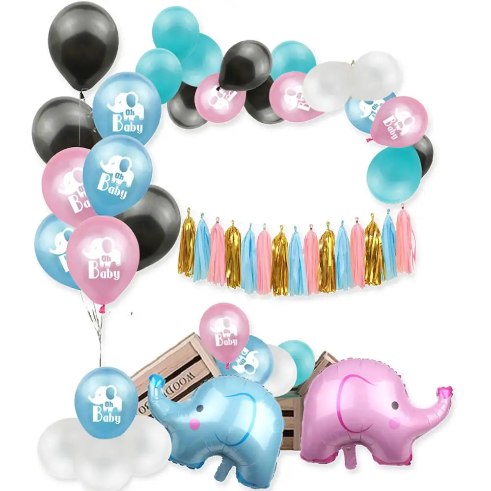 Мультяшный слон животные воздушный шар на день рождения драгоценное украшение в