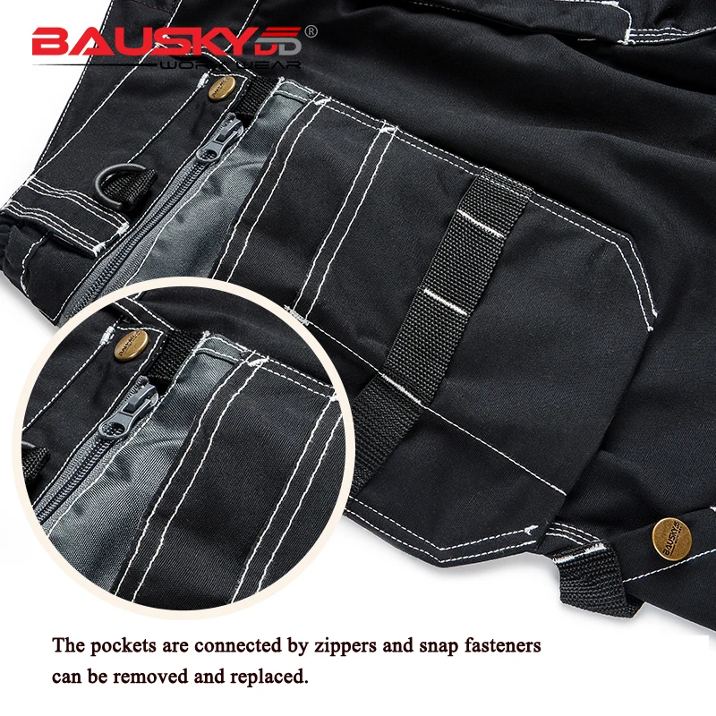 Autumn/Winter Bauskydd B128 Men's Working Pants With Multi-tool Pockets Work trousers Free Shipping | Безопасность и защита