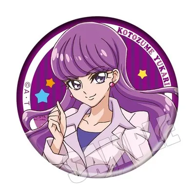 Аниме Pretty Cure Precure Usami Ichika Arisugawa Himari фигурка 6351 значок круглая брошь булавка подарки