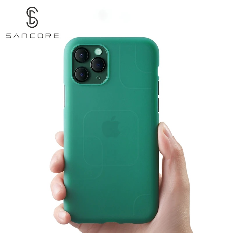 Оригинальный жидкий силиконовый чехол Sancore для iPhone 11 Pro Max высококачественные