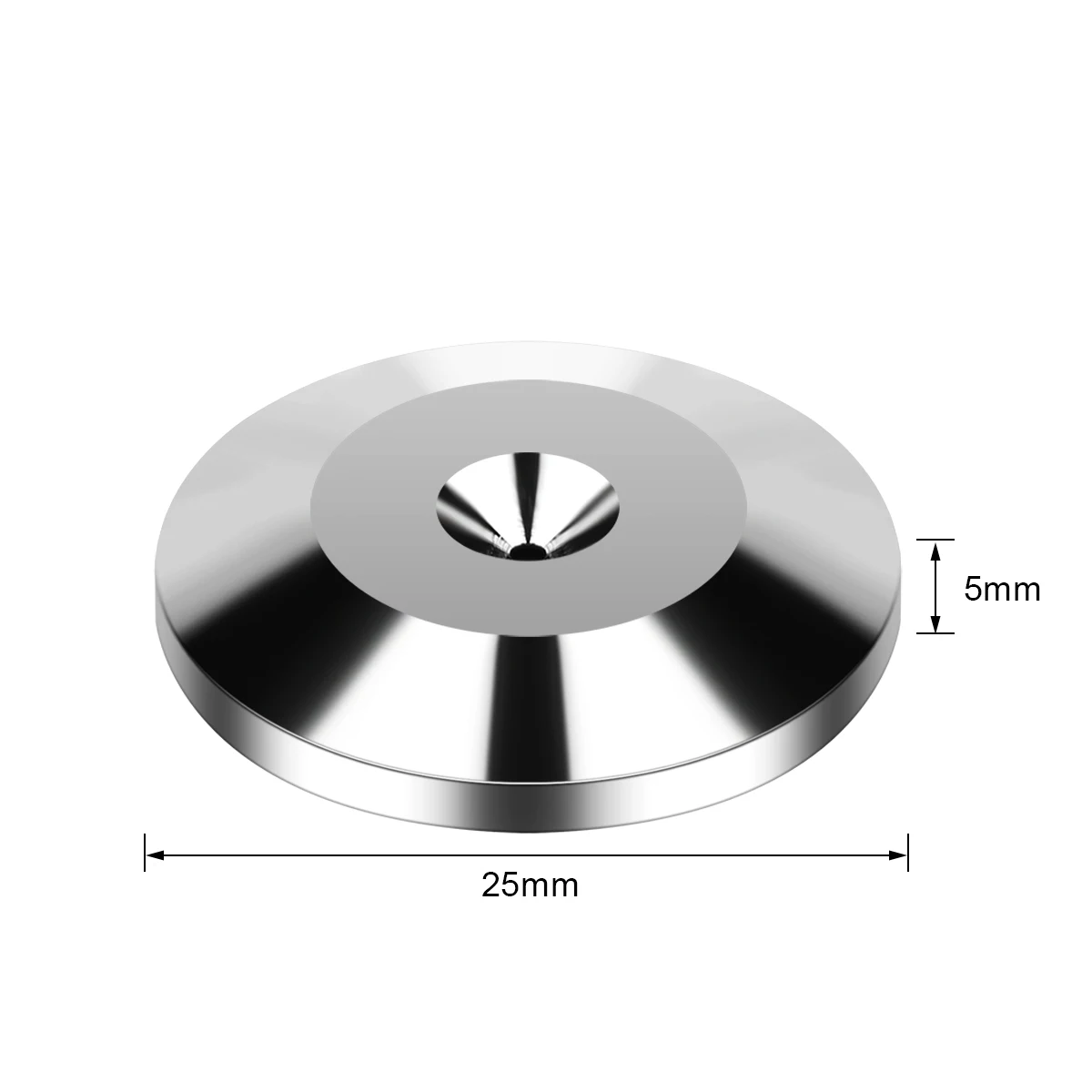 4 шт. динамик Чистая медь шипы колодки HiFi коробка изоляция пол подставка ноги