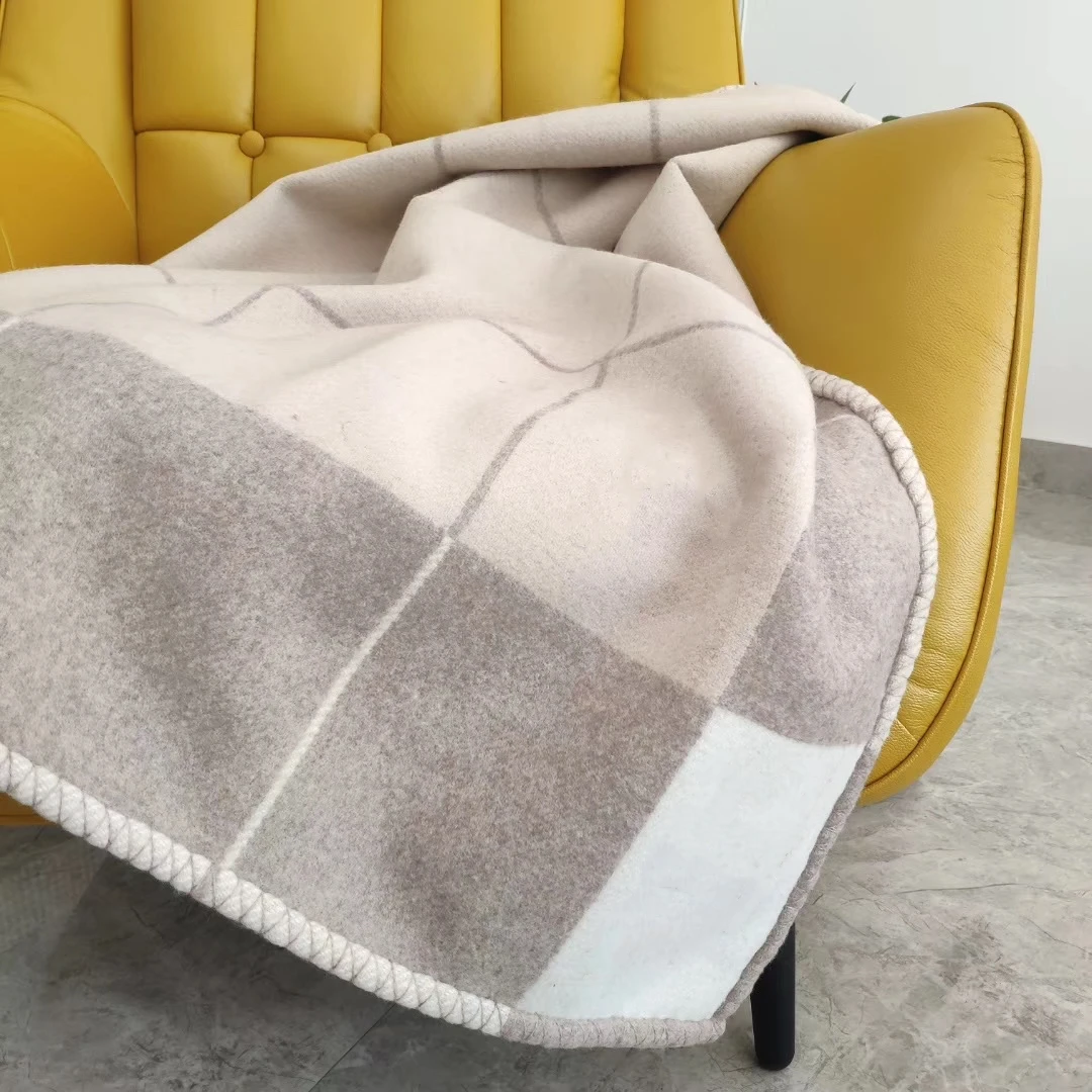 Кашемировая шаль H одеяло высококачественное теплое шерстяное в европейском