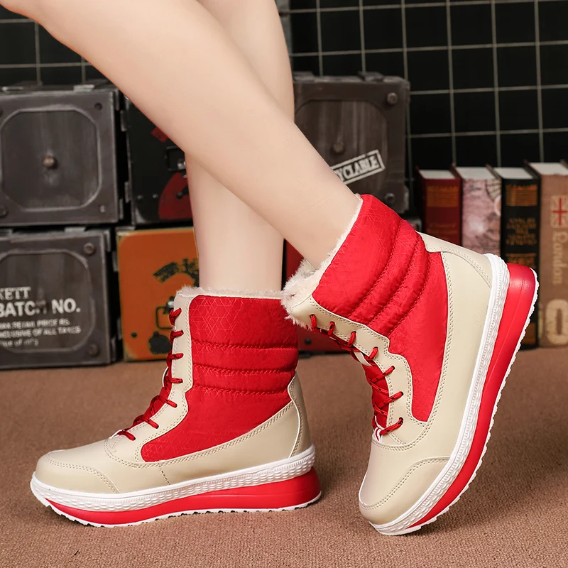 обувь женская коллекция 2019 года модные зимние ботинки из ткани Оксфорд женские