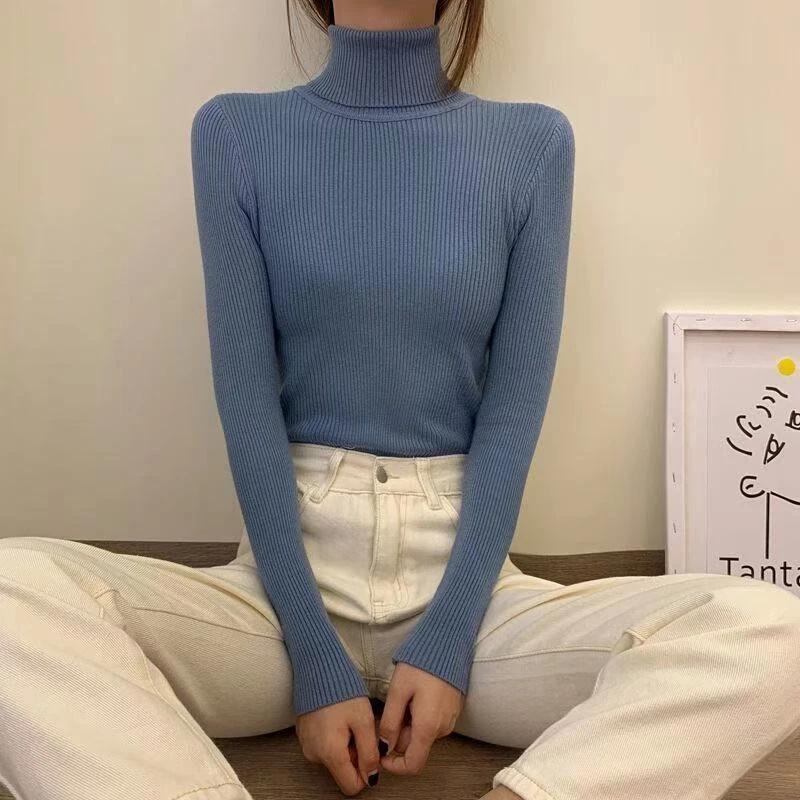 

2020 Winter Women Sweater Long Sleeve Knitting Sweater Pullovers Women Long Sleeve Tops Woman Clothes Female Casual Streetwear