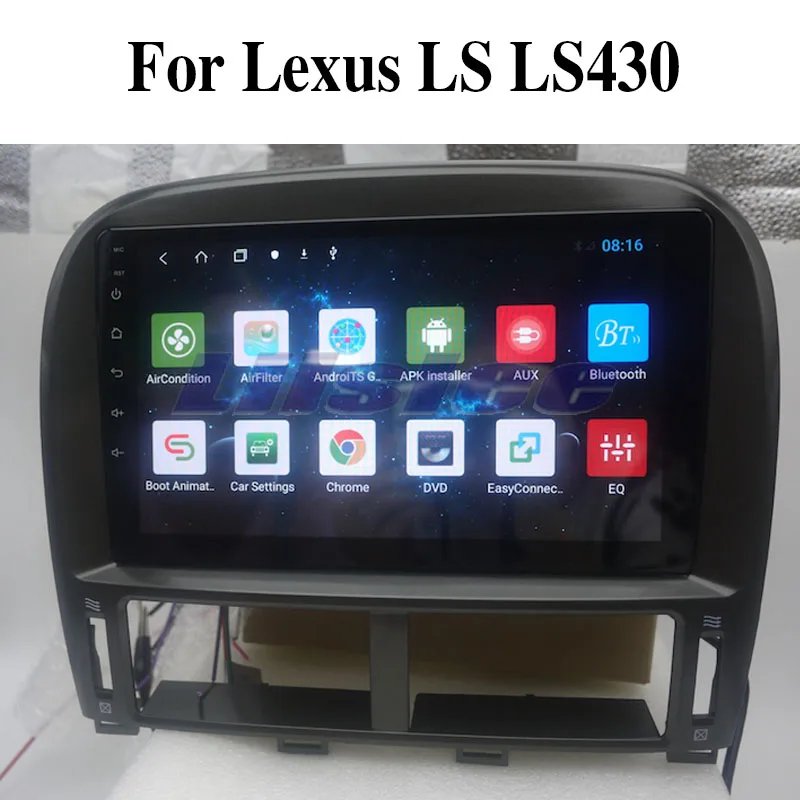 Liandlee автомобильный мультимедийный плеер для Lexus LS LS430 XF30 Toyota celyor 2000 ~ 2006 NAVI CarPlay