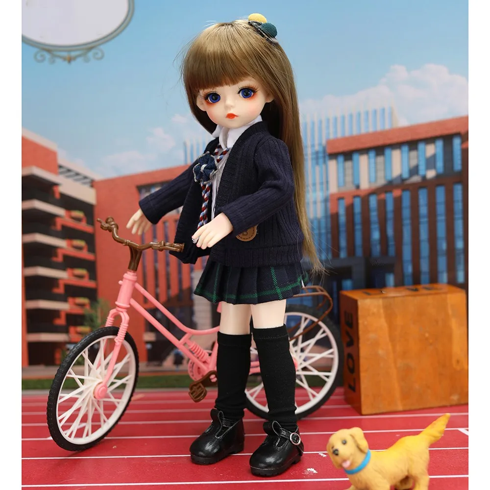 BJD кукла 25 шарнирная 3D глаза Bjd пластиковая 30 см куклы для девочек игрушки длинный