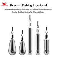 purelure lead sinker round column style fishing accessory lead sinker ball and stick type fishing lure for mandarin fish bass