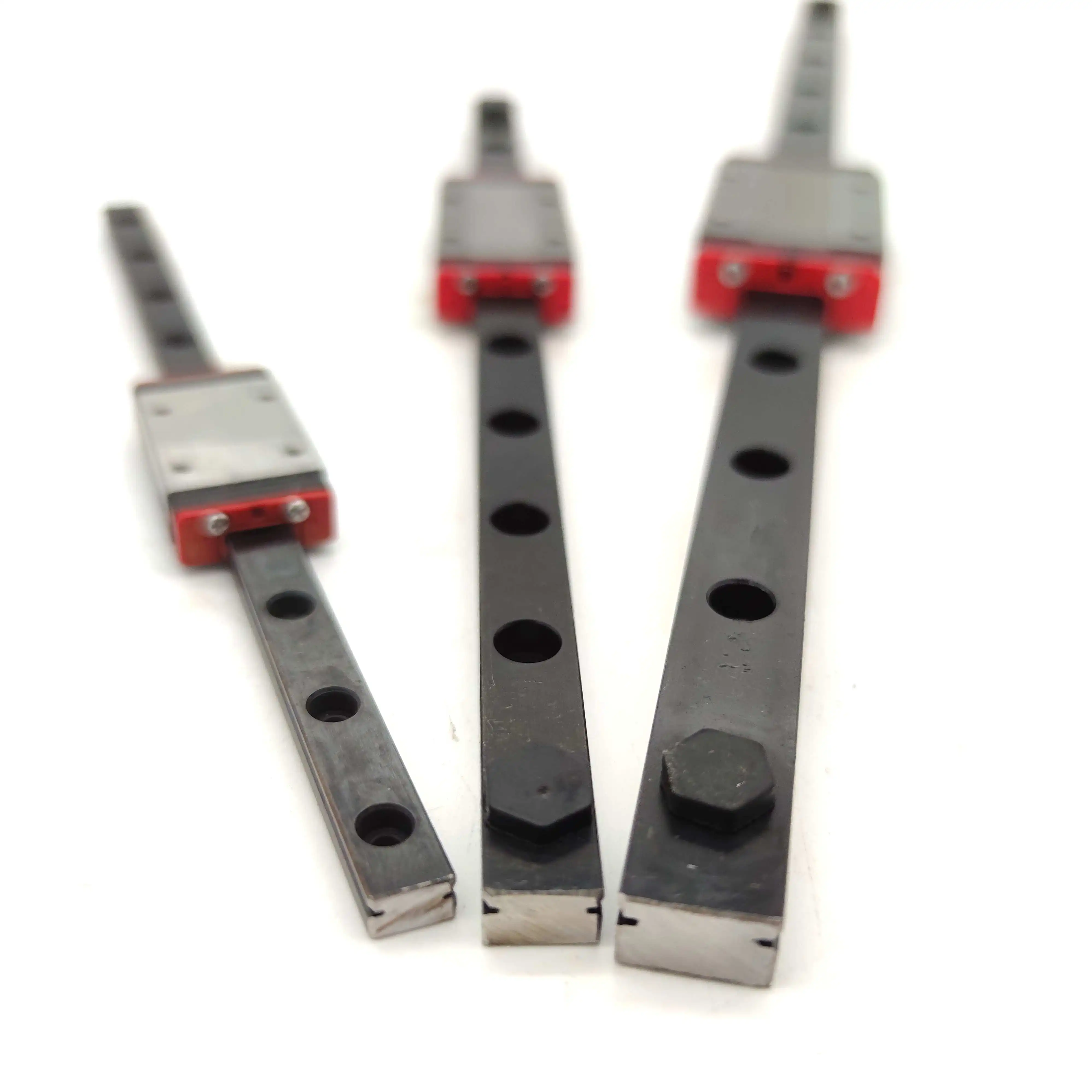 

5pcs/Lot 150mm Length Black Oxide Linear Rails MGN7H with Long Body Carriages 440C SS