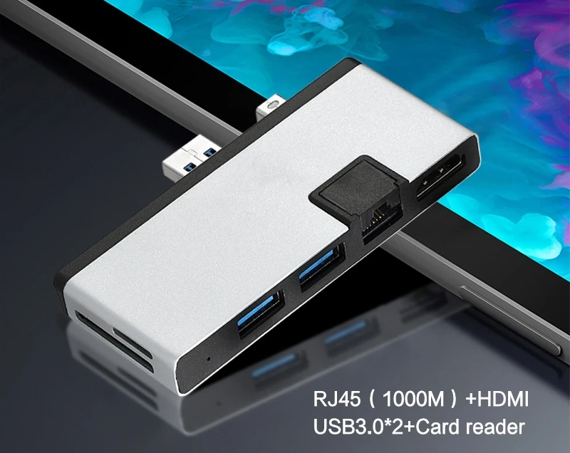 USB концентратор AJIUYU с mini DP на Multi RJ45 HDMI для Microsoft Surface Pro 6 5 4 док станция адаптер