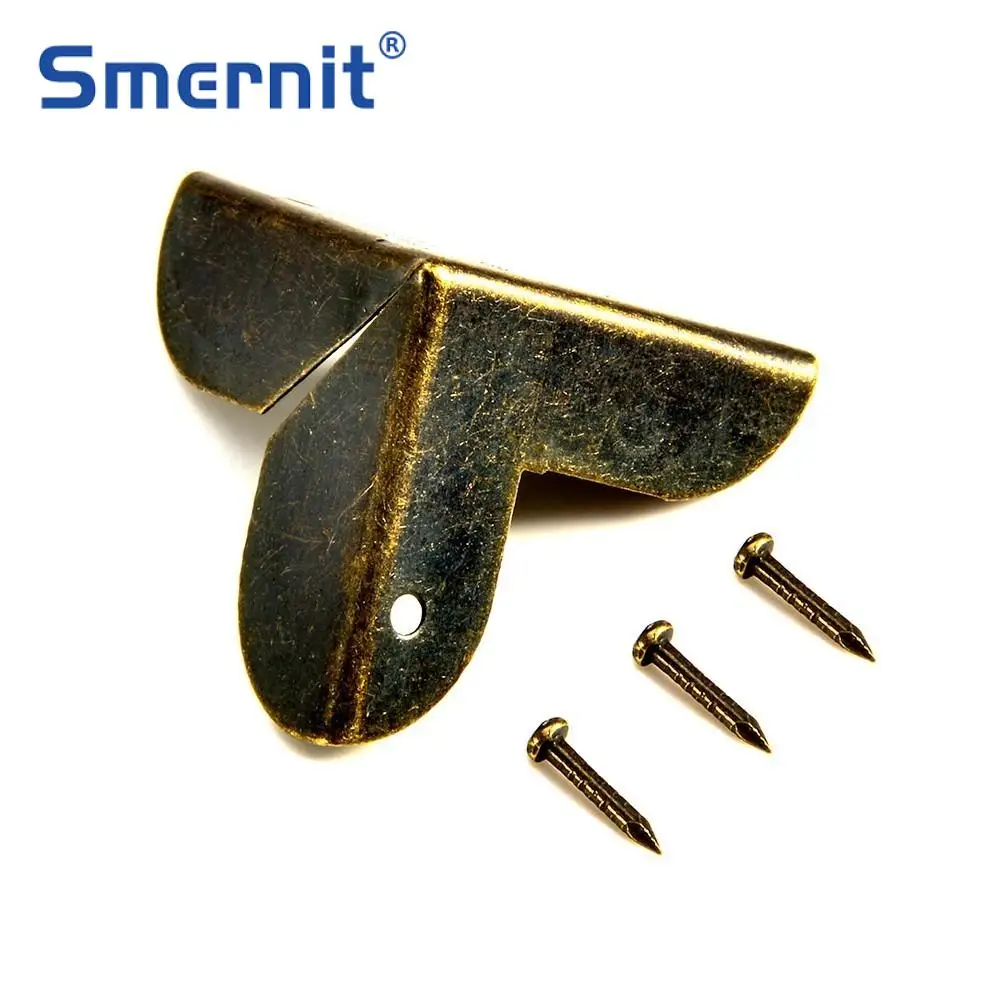 12 шт. антикварная коробка защитные углы винтажная деревянная для ювелирных