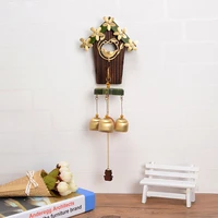 solid wood pure copper wind bell facade bell door opening reminder bell home wall decoration door bell creative holiday gift