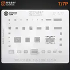 Трафарет AMAOE для iPhone 7 7P материнская плата IC чипы CPU NAND BGA трафарет для реболлинга Оловянная посадочная Сетка шаблон для сварки