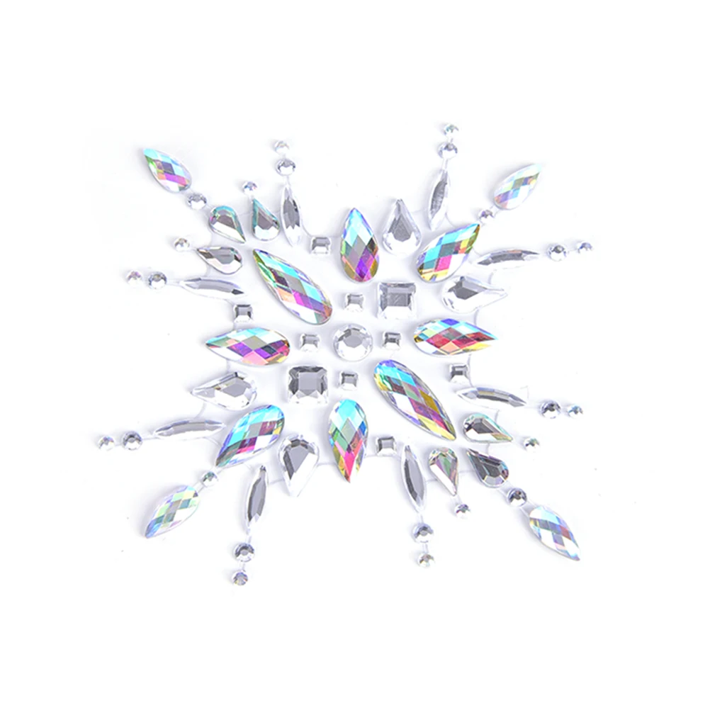 Наклейки для сосков 1 лист с кристаллами бюстгальтера груди Стикини клейкие