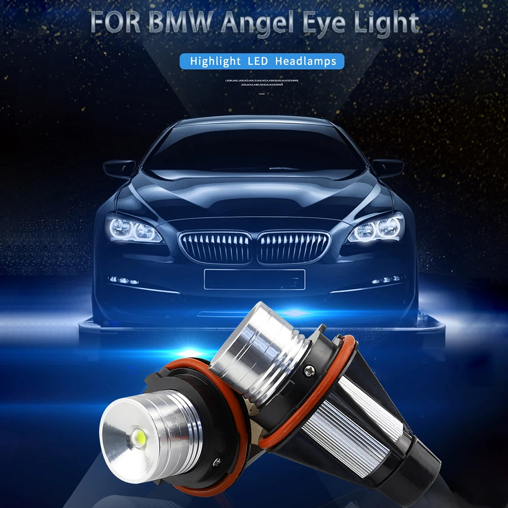 Светодиодсветодиодный фары ангельские глазки для BMW E39 E53 E60 E61 E63 E64 E65 E66 E87 525i 530i xi
