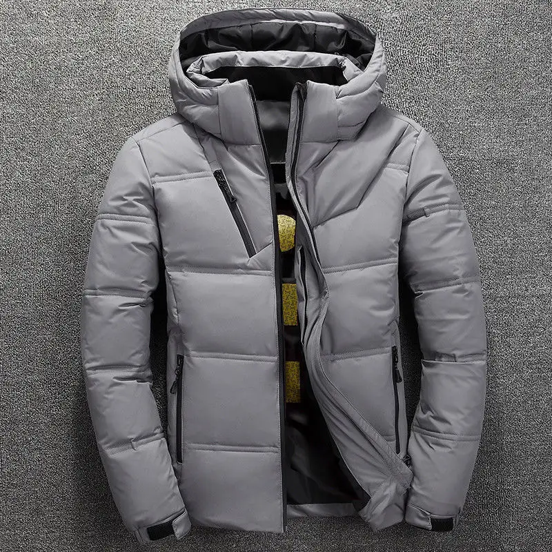 

High quality Men's down Jacket Short Kpop Coat Winter Thickened Young and Middle-Aged Duck down Student Korean Style Trendy Tops