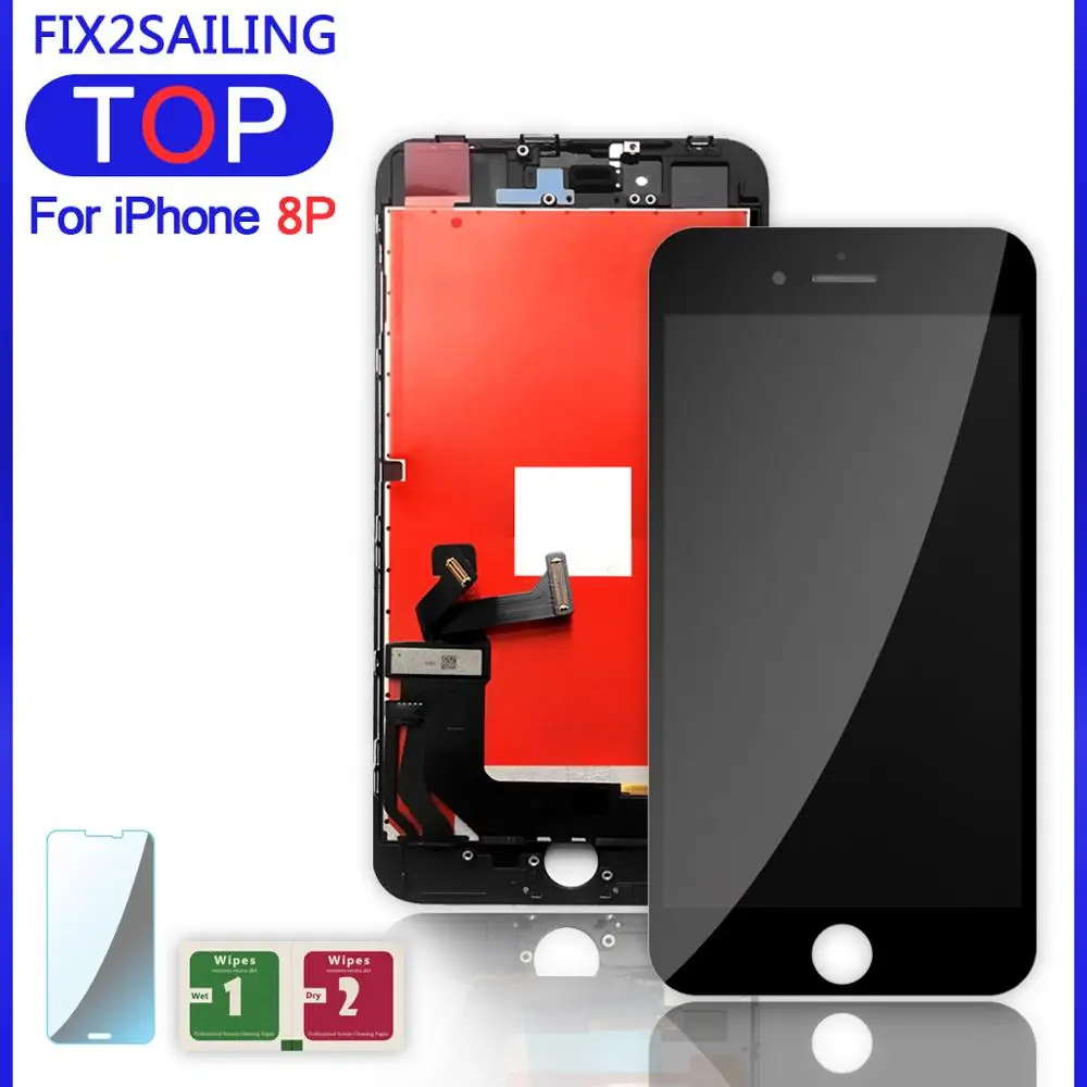 ЖК дисплей и сенсорный датчик в сборе для Apple iPhone 8 Plus 100% класса AAA|lcd display touch screen|touch