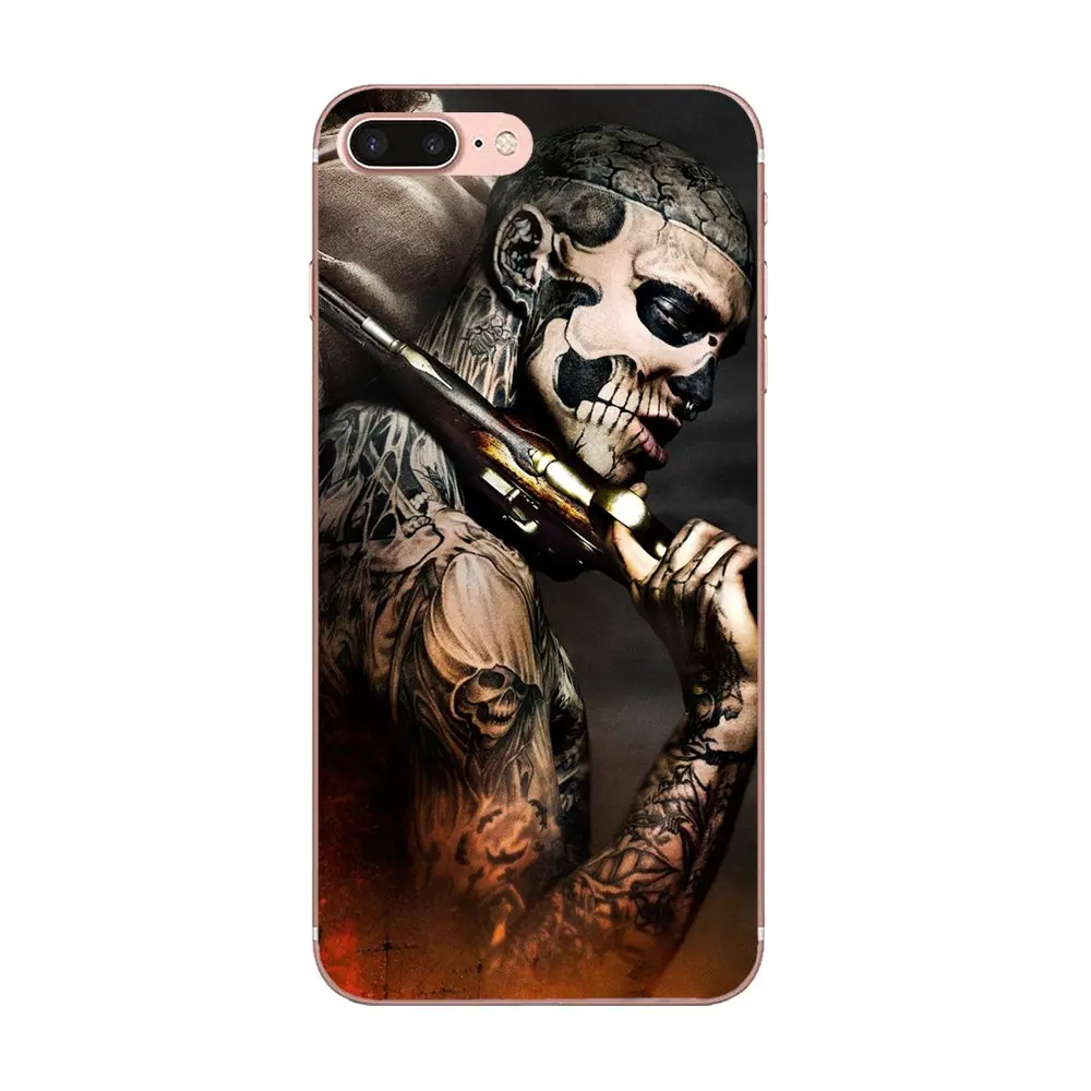 Готическая Татуировка черепа для Galaxy Alpha Note 10 Pro A10 A20 A20E A30 A40 A50 A60 A70 A80 A90 M10 M20 M30 M40