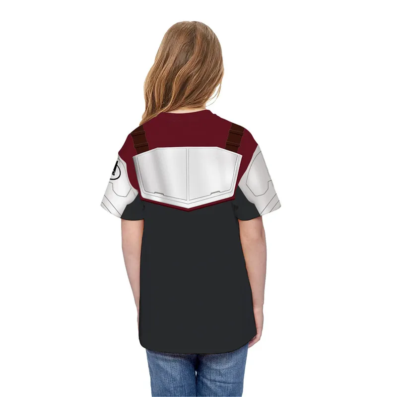 Новинка трендовая Квантовая одежда детская с цифровым принтом 2019 Спортивная