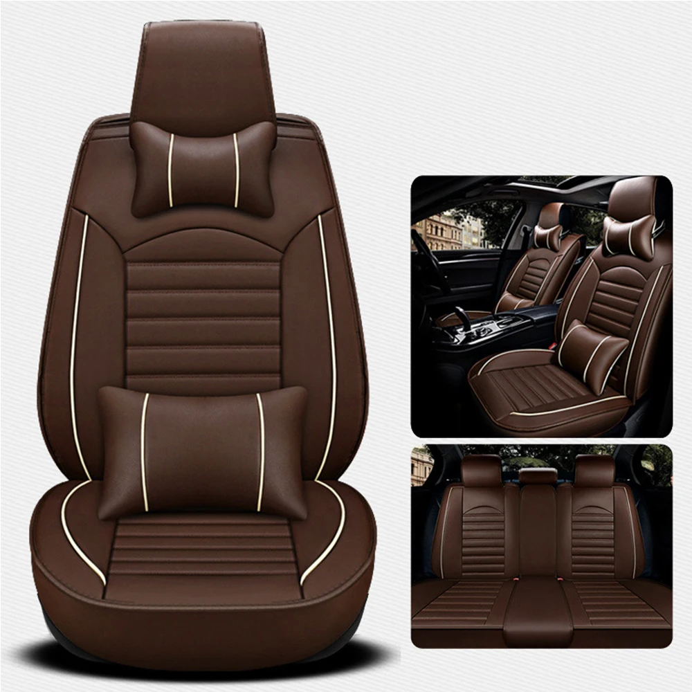 Car Seat Cover Cushion Pad For volkswagen all models passat Leather Protector Styling Accessories Most Four-Door Sedan&ampSUV | Автомобили