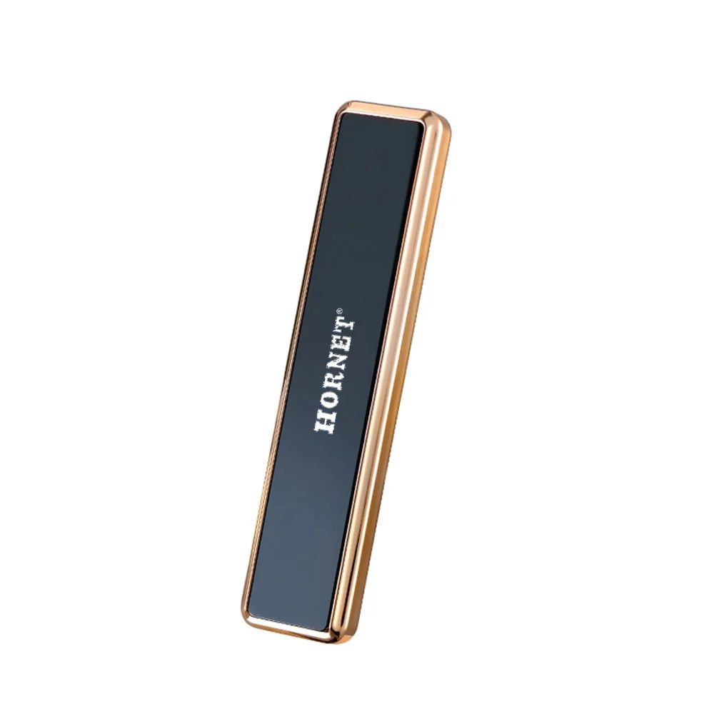 

HORNET Push-Pull Induction Rechargeable USB Lighter Flameless Windproof Lighter Creative Metal Double-Sided Cigarette Lighters
